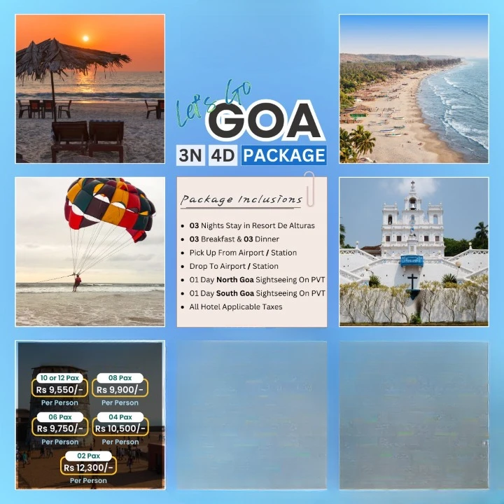 Diwali Goa Tour Package trip poster