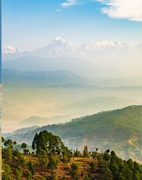 Nainital Corbett trip poster